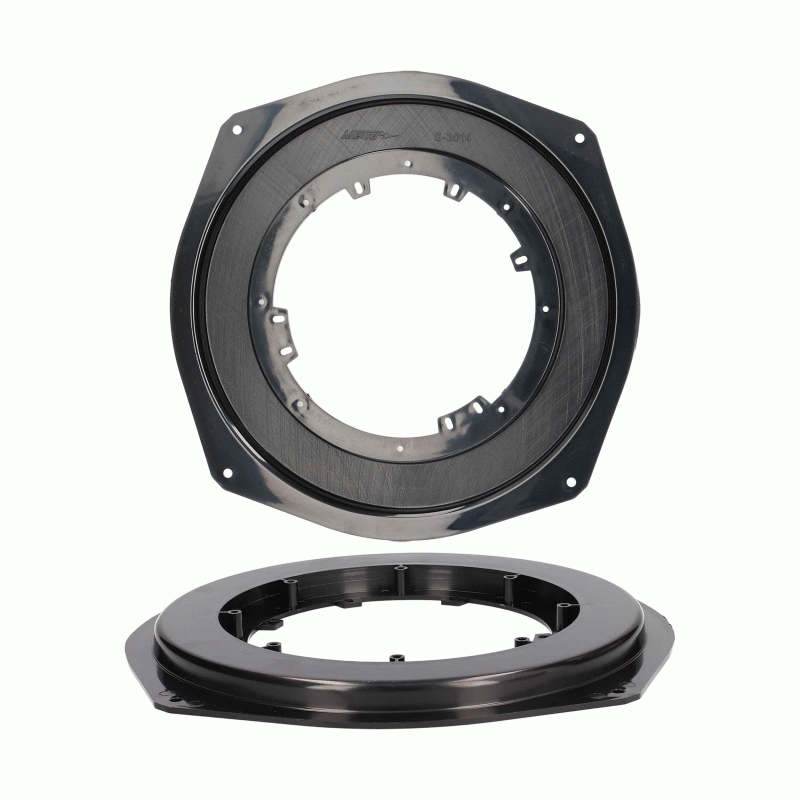 823014 | Corvette 2005-2013 Speaker Adapters - 6"- 6 3/4" Front Door